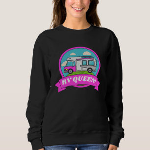Motorhome Camping Camper Caravan & RV Queen Sweatshirt