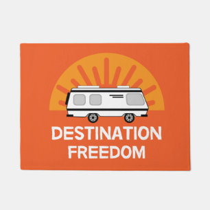 Motorhome Camping Camping Motorhomes RV Mug Doormat