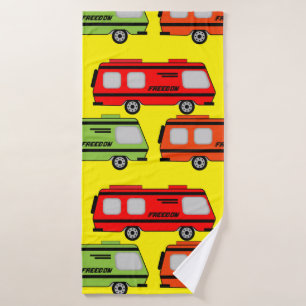 Motorhome Camping Camping Motorhomes RV Mug Me Bath Towel