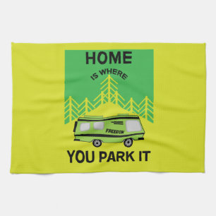 Motorhome Camping   Camping Motorhomes   RV Mug Me Tea Towel