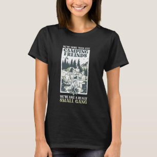 Motorhome Camping Retro Caravan Rv Trailer We're M T-Shirt
