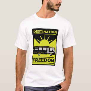 Motorhome Camping RV Freedom T-Shirt
