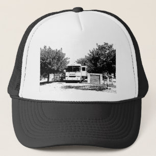 Motorhome in RV Park Trucker Hat