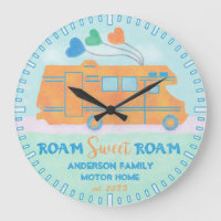 Motorhome RV Camper Sweet Roam Personalised Name