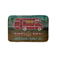 Motorhome RV Camper Travel Van Rustic Personalised