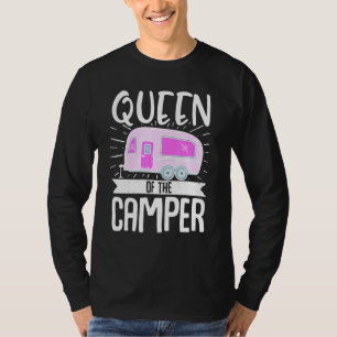 Motorhome Rv Camping Queen Of The Camper 1 T-Shirt