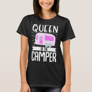Motorhome Rv Camping Queen Of The Camper 1 T-Shirt