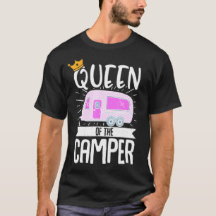 Motorhome Rv Camping Queen Of The Camper 3 T-Shirt