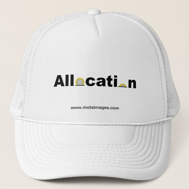 © motsimages: Allowance Trucker Hat (Front)