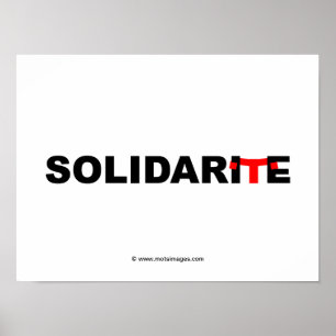 © motsimages: Solidarity Poster