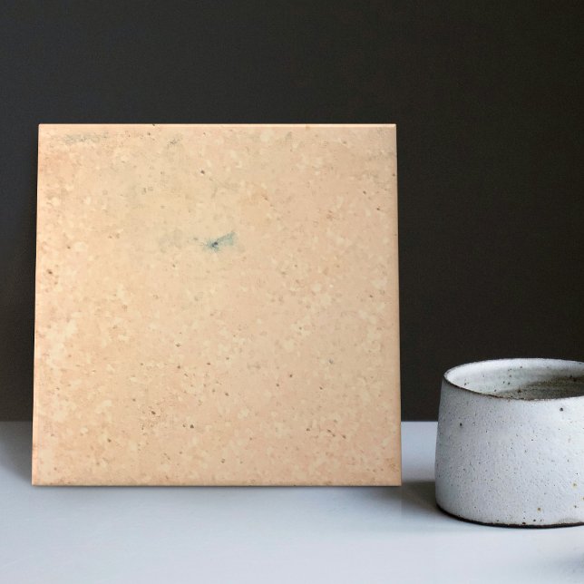 Mottled Marbled Earth Tone Wall Decor Art Nouveau  Ceramic Tile (Creator Uploaded)