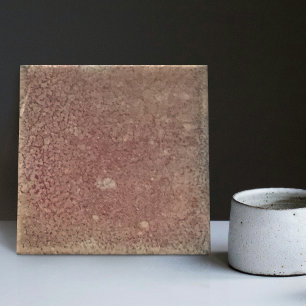 Mottled Marbled Earth Tone Wall Decor Art Nouveau Ceramic Tile