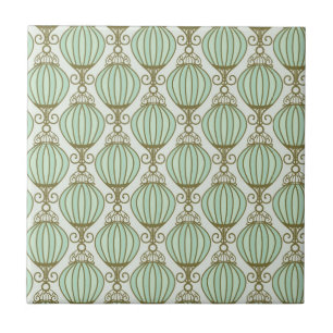 Motton Blue Pattern Ceramic Tile