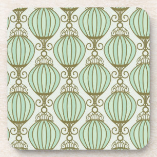 Motton Blue Pattern Coaster
