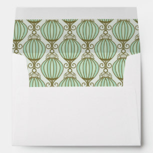 Motton Blue Pattern Envelopes