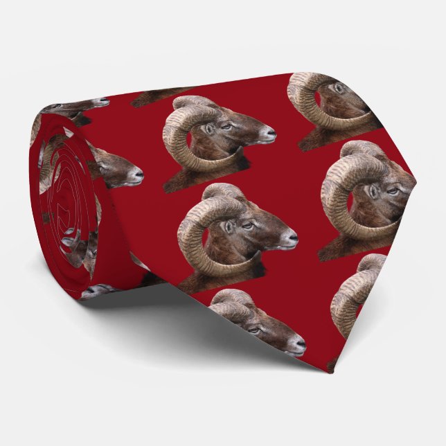 Mouflon Tie (Rolled)