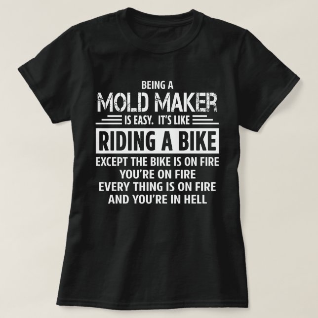Mould Maker T-Shirt (Design Front)