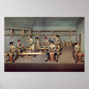 Moulding the Powder Pellets Poster