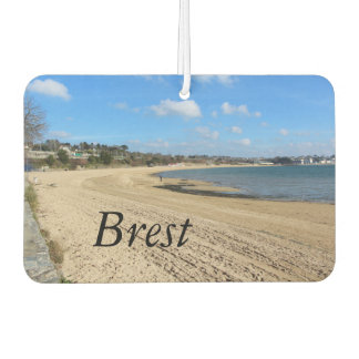 Moulin Blanc beach in Brest Car Air Freshener