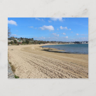 Moulin Blanc beach in Brest Postcard