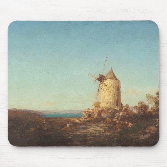 Moulin De Saint-Mitre, Près De Martigues Mouse Pad (Front)