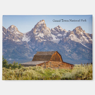 Moulton Barn in Grand Teton National Park Magnet