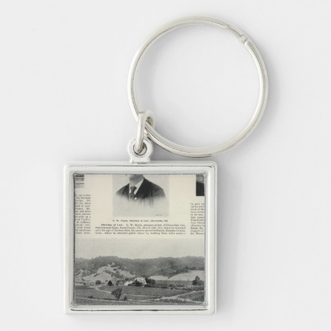 Moulton Hill Winery, California Key Ring (Front)