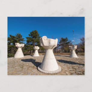 Mound of the Unbeaten, Prilep, Macedonia Postcard