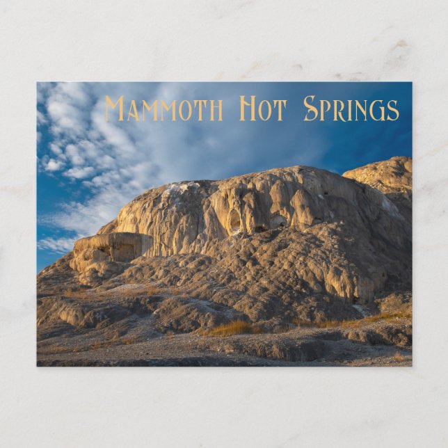 Mound Spring Yellowstone National Park Postcard (Front)