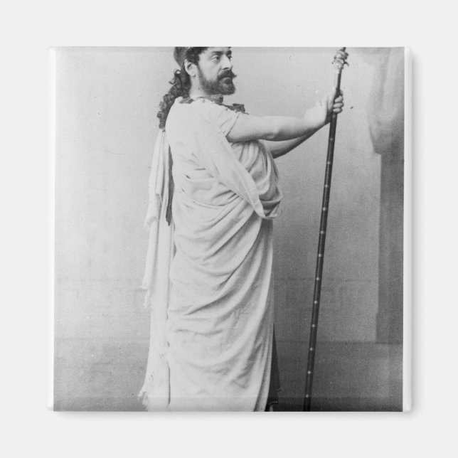 Mounet-Sully  as Oedipus in 'Oedipus Rex' Magnet (Front)