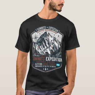 Mount Aconcagua 7 Summits Expeditions T-Shirt