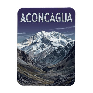 Mount Aconcagua Magnet