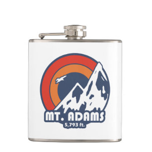 Mount Adams New Hampshire Sun Eagle Hip Flask