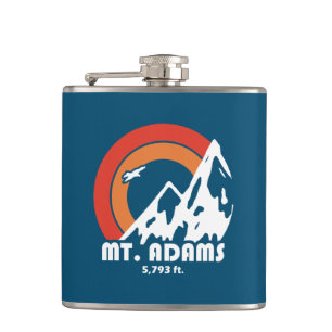 Mount Adams New Hampshire Sun Eagle Hip Flask