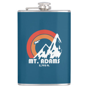 Mount Adams New Hampshire Sun Eagle Hip Flask