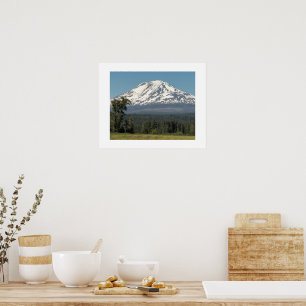 Mount Adams Photographic Landscape Poster