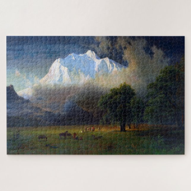 Mount Adams, Washington, Albert Bierstadt Jigsaw Puzzle (Horizontal)