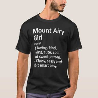 Mount Airy Girl Md Maryland City Home Roots T-Shirt