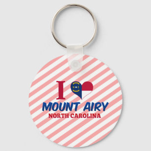 Mount Airy, North Carolina Key Ring