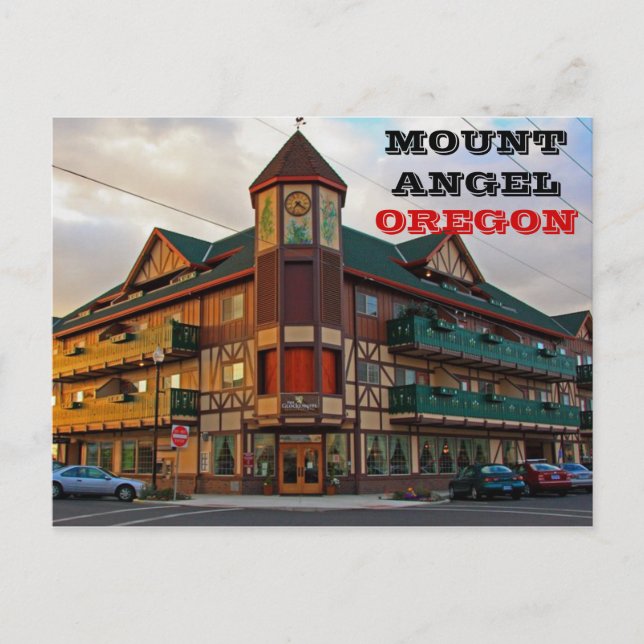 Mount Angel Postcard (Front)