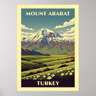 Mount Ararat Turkey V02 Poster