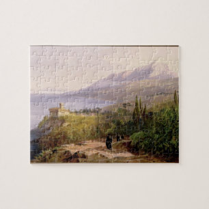 Mount Athos and the Monastery of Stavroniketes, 18 Jigsaw Puzzle