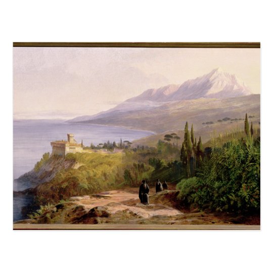 Mount Athos and the Monastery of Stavroniketes, 18 Postcard