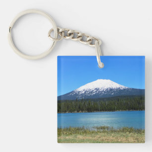 Mount Bachelor, Oregon Key Ring
