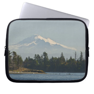 Mount Baker dominates landscape Laptop Sleeve