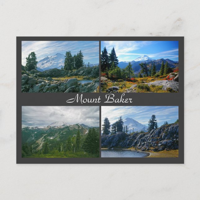Mount Baker postcard (Front)