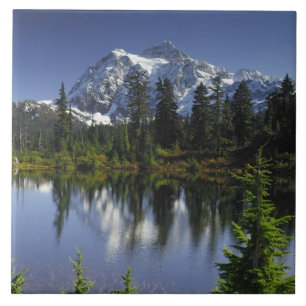 Mount Baker-Snoqualmie National Forest Ceramic Tile