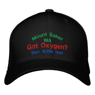 Mount Baker Washington Elevation Cap