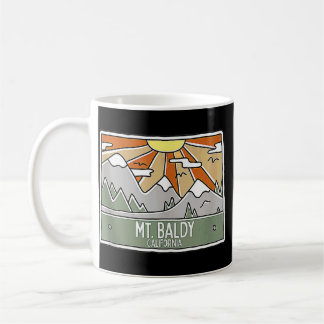 Mount Baldy California Mountains Sunshine CA Trip Coffee Mug