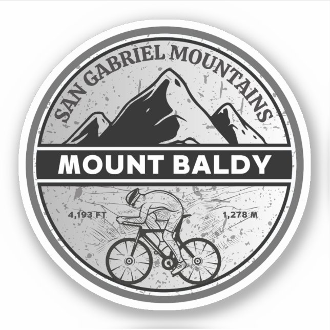 mount baldy cycling , montana alpine pass (Front)